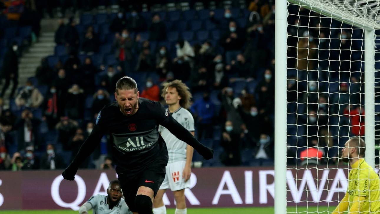 PSG-Party: Ramos trifft, Messi zurück