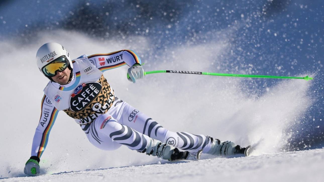 Deutsche Abfahrer erneut weit zurück