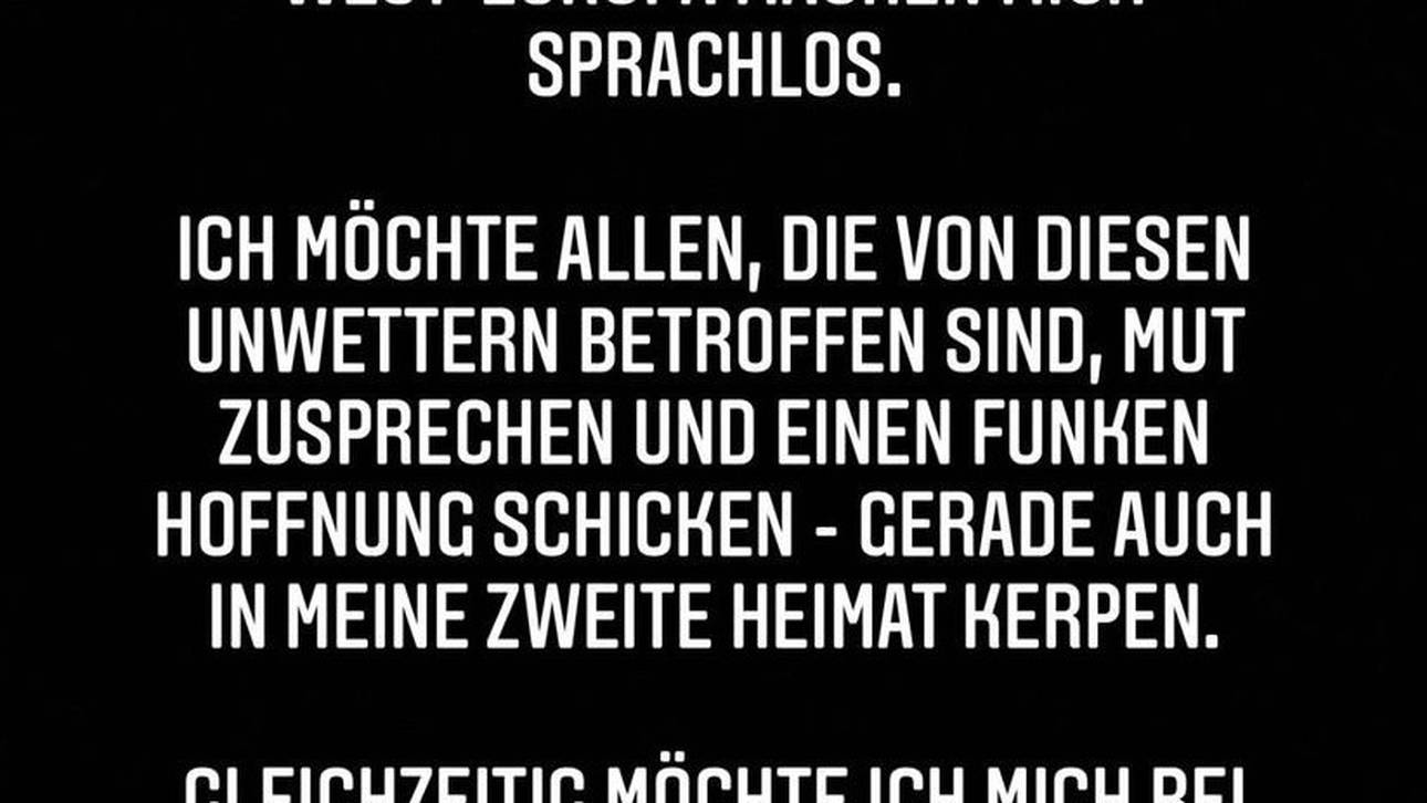 Mick Schumacher reagiert auf die Hochwasser-Katastrophe in Europa