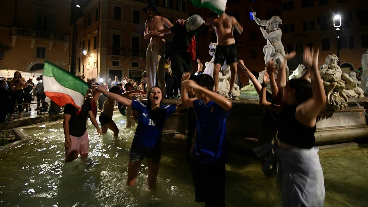 Böller wie an Silvester: Italien feiert EM-Sieg ausgelassen