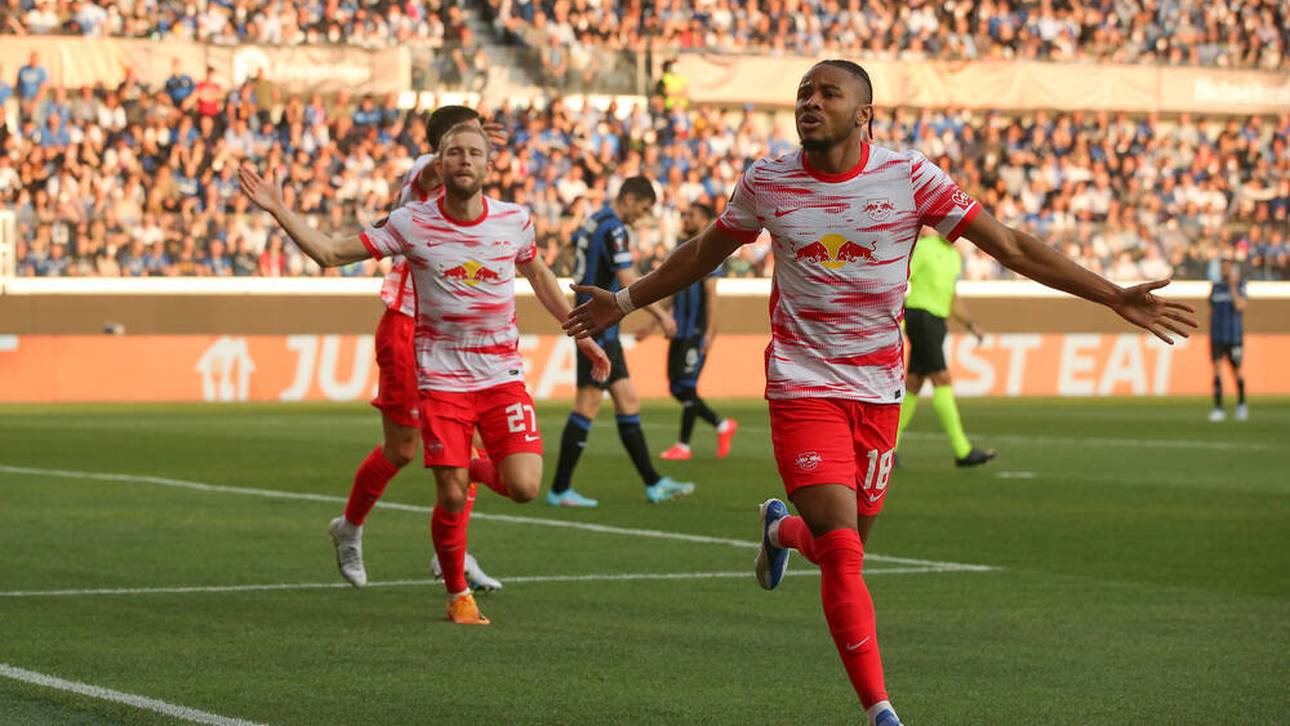 Nkunku schießt Leipzig ins Halbfinale