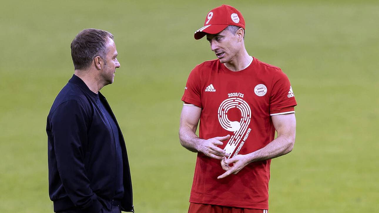 Flick rechnete mit Lewy-Abgang