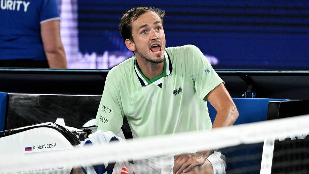 Medvedev nach Ausraster im Finale