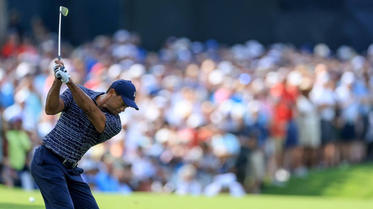 Frustrierter Woods verzweifelt