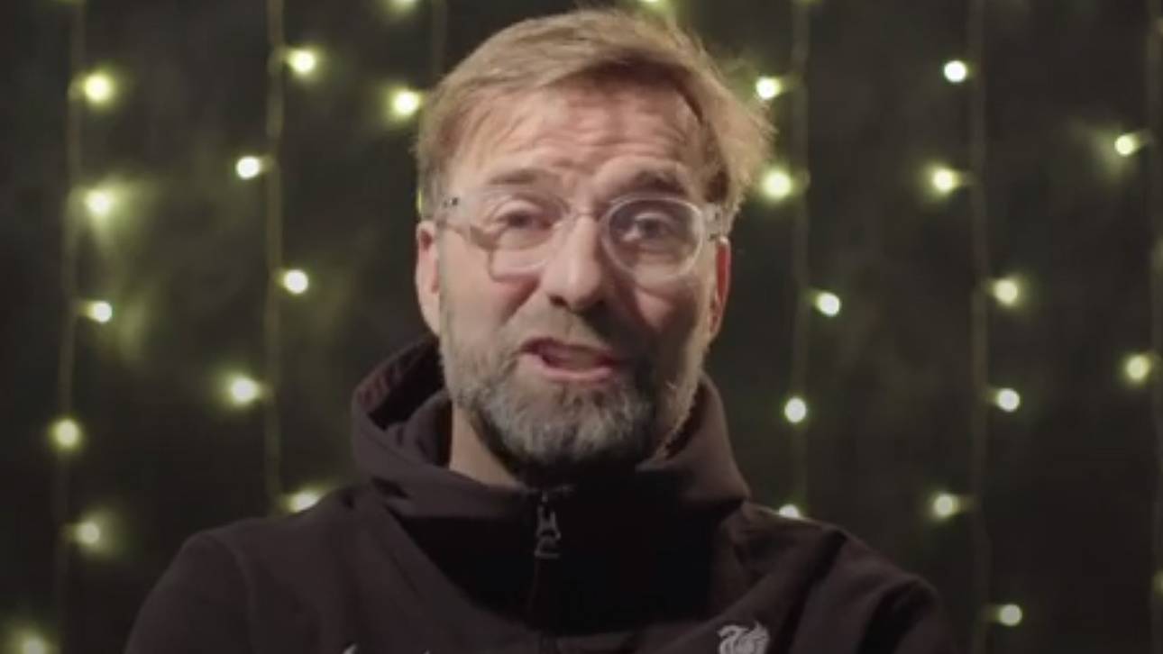 Klopps Botschaft: „Sei dankbar!“