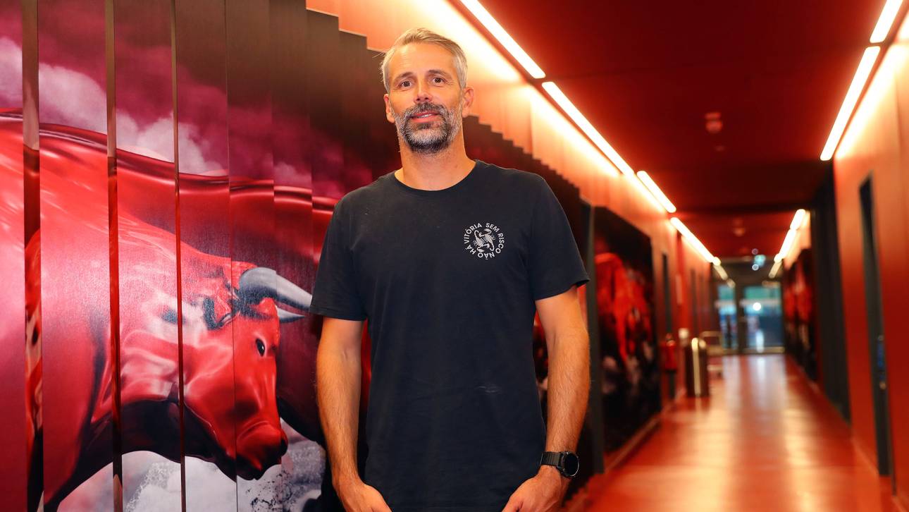 Leipzig-Coach Marco Rose muss sich auf zwei brisante Duelle gegen die Borussia-Klubs vorbereiten