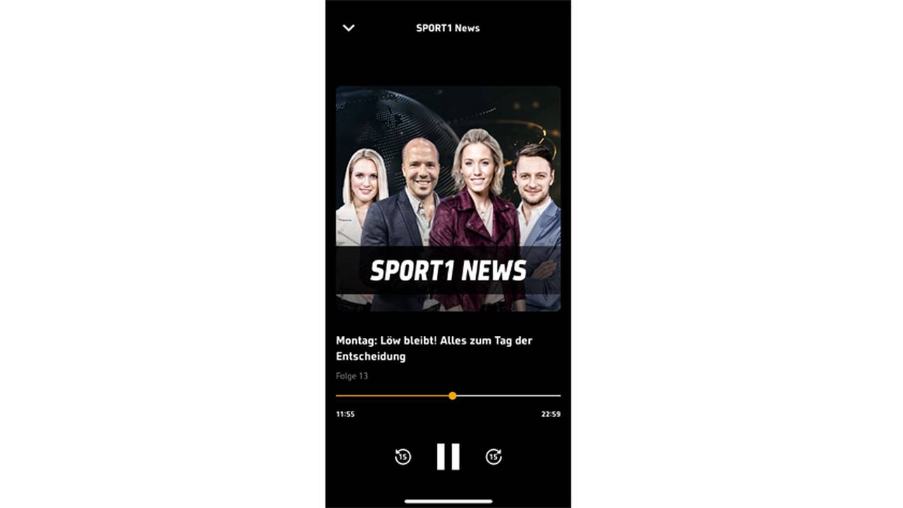 Podcast-Vielfalt ab sofort auch in der SPORT1 App mit neuem Bereich für SPORT1 Podcast-Familie und integriertem Audio-Player – „Fever Pit’ch“ als nächster Neuzugang