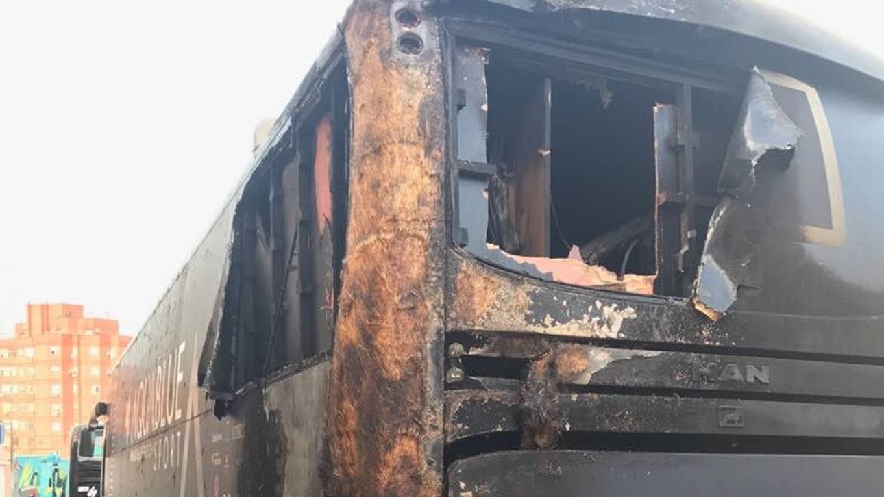 Vuelta: Brandattacke auf Teambus