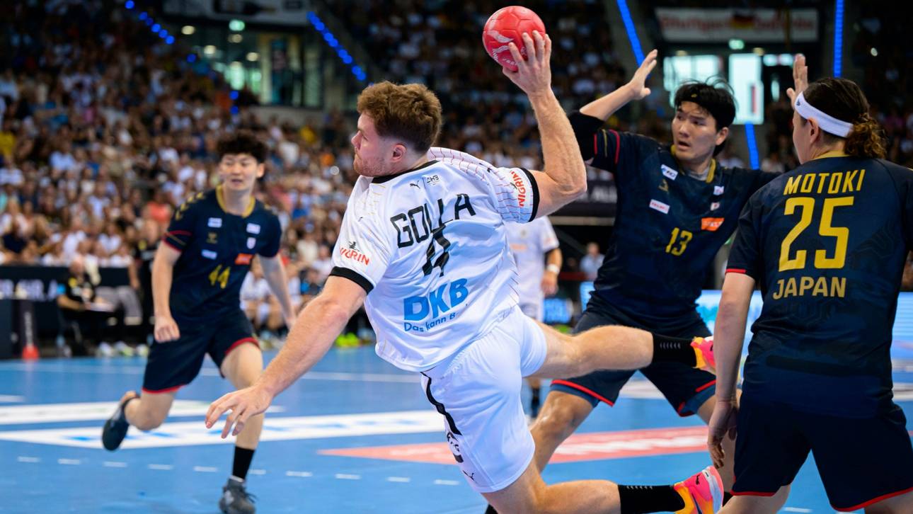 Handballer deklassieren Japan in letztem Olympia-Test