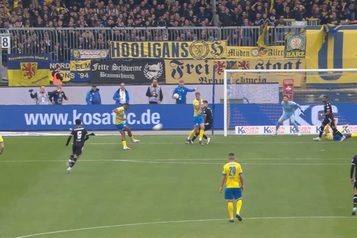 Dank eines Lucky Punchs sammelt Eintracht Braunschweig Big Points im Abstiegskampf. Sandhausen hadert insbesondere mit seinen Chancen in der ersten Halbzeit.