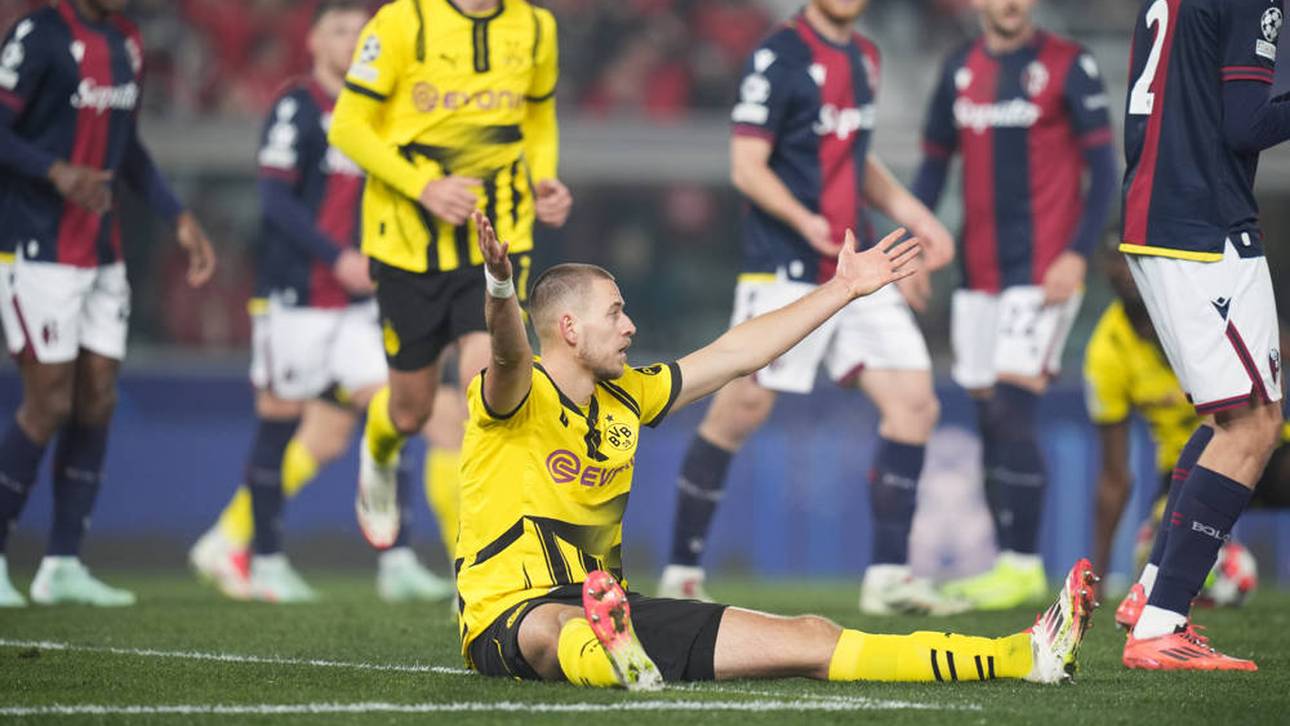 Dortmund Waldemar Anton sah bei beiden Gegentoren gegen Bologna nicht gut aus