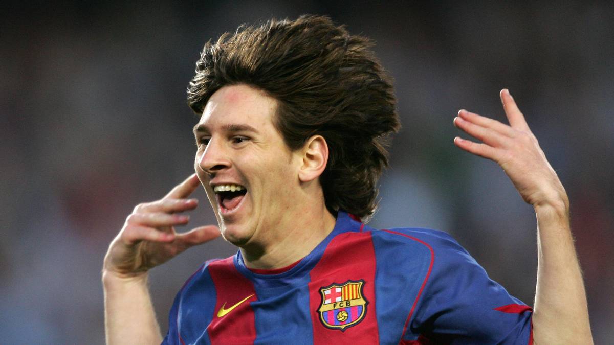 Lionel Messi feierte 2005 sein erstes Tor für den FC Barcelona