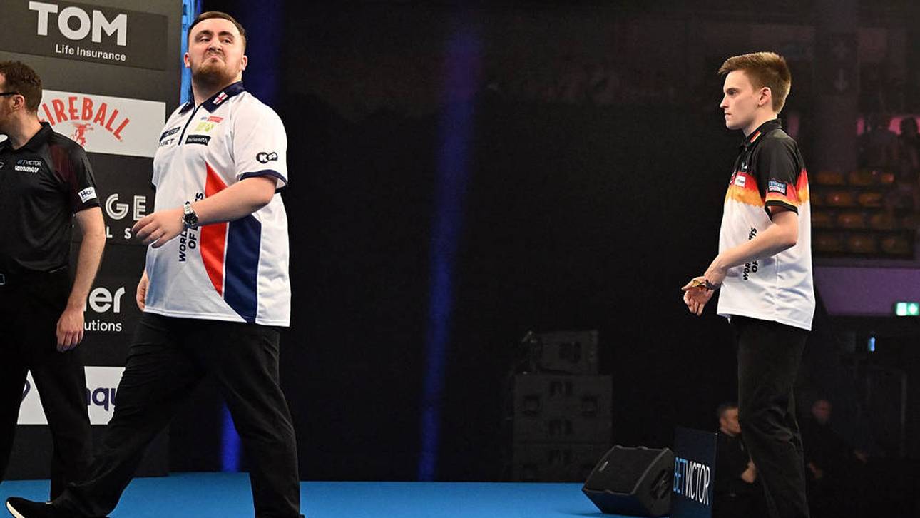Zwischen Luke Littler (l.) und Ricardo Pietreczko gab es schon mehrfach Wirbel