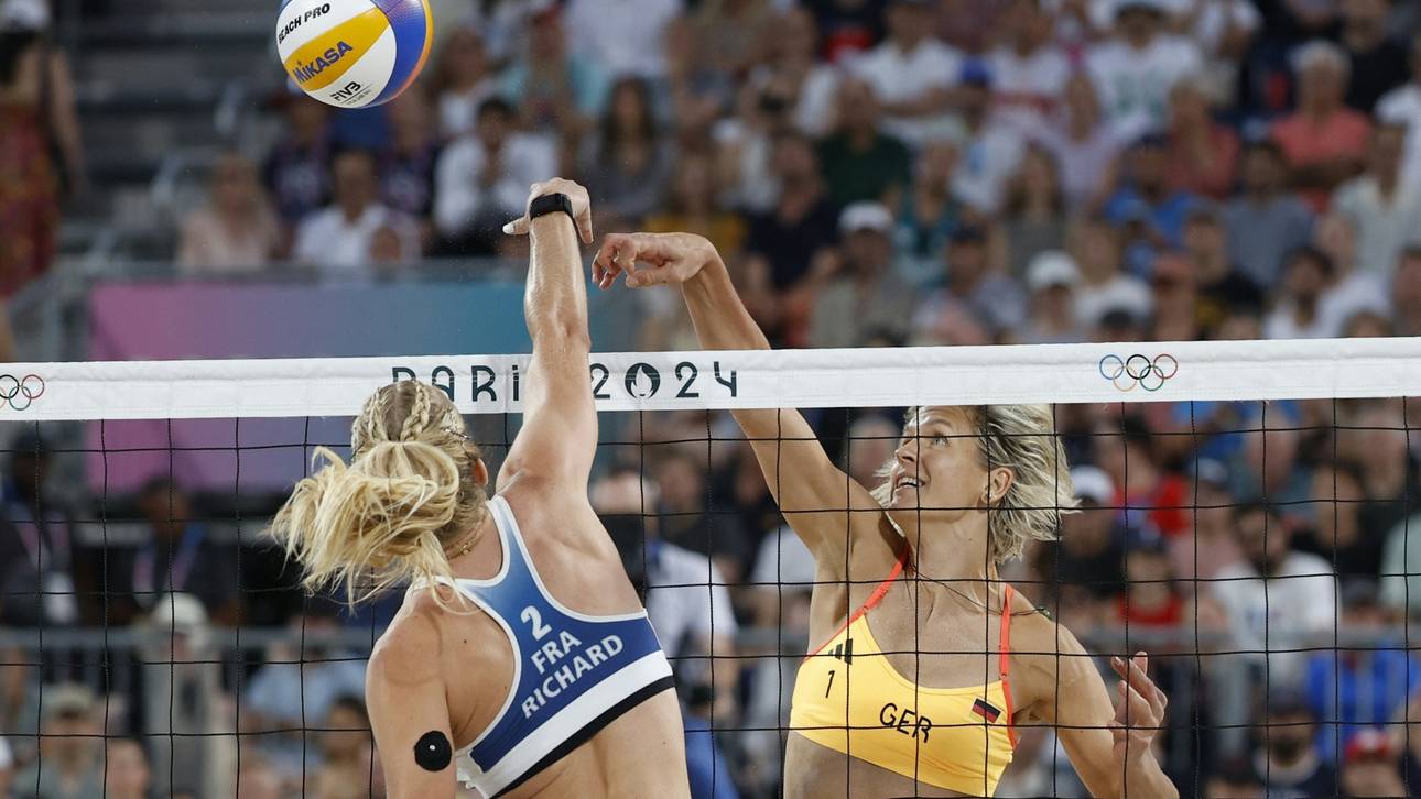 Dämpfer für Beachvolleyball-Duo