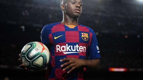 Wie die katalanische Zeitung Sport erfahren haben will, soll Borussia Dortmund ein Auge auf Barcas Wunderkind Ansu Fati geworfen haben.