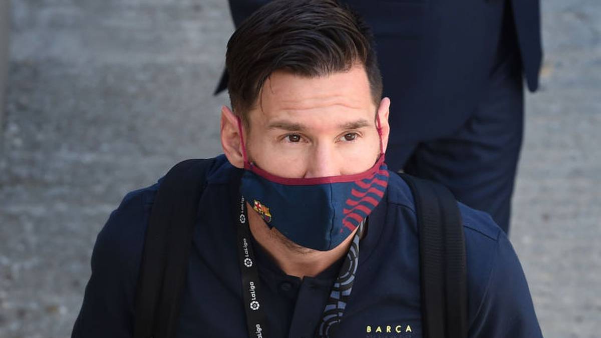 Lionel Messi am Saisonende der spanischen Liga 2020