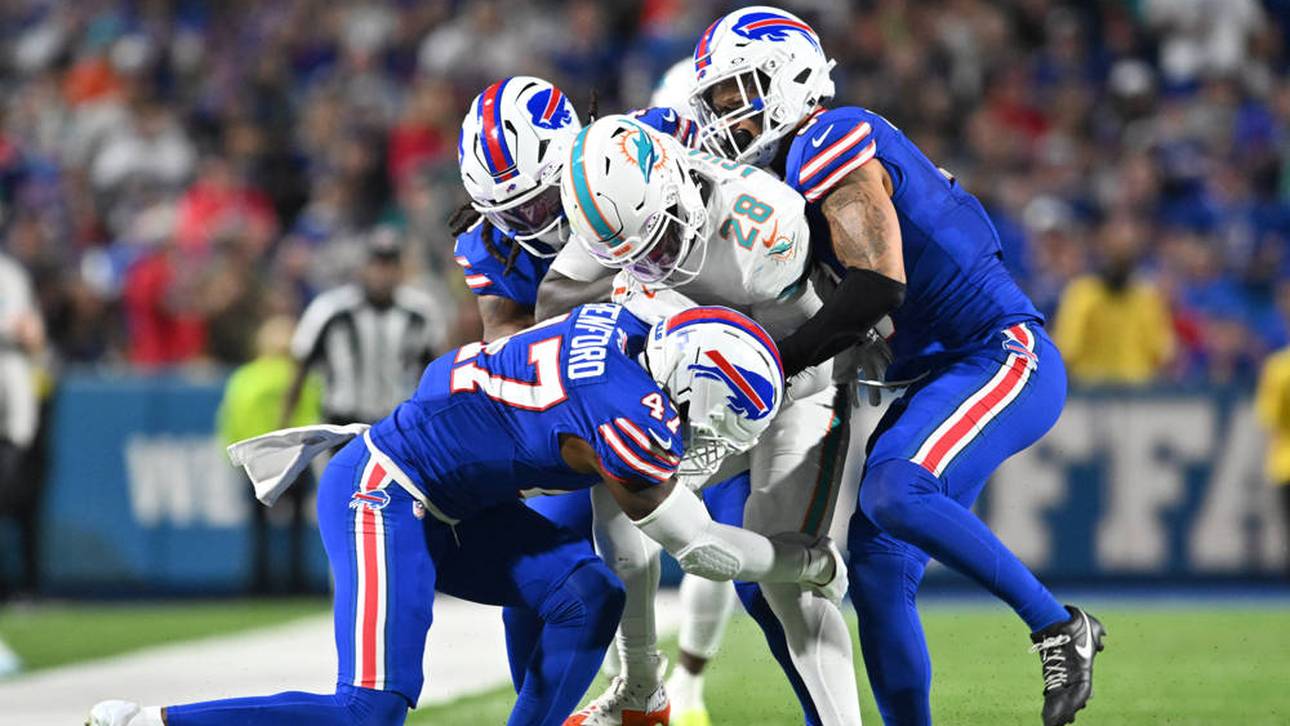 Die Dolphins unterlagen gegen die Bills