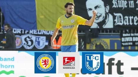 Braunschweig sammelt die nächsten wichtigen Punkte im Abstiegskampf. Für die Eintracht ist der Sieg gegen Magdeburg bereits der vierte Sieg in Folge.