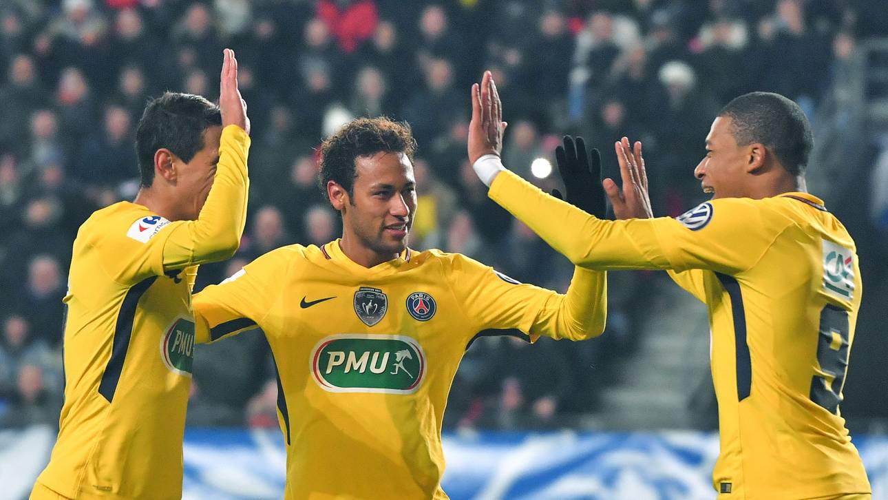 PSG stürmt mit Gala in nächste Runde