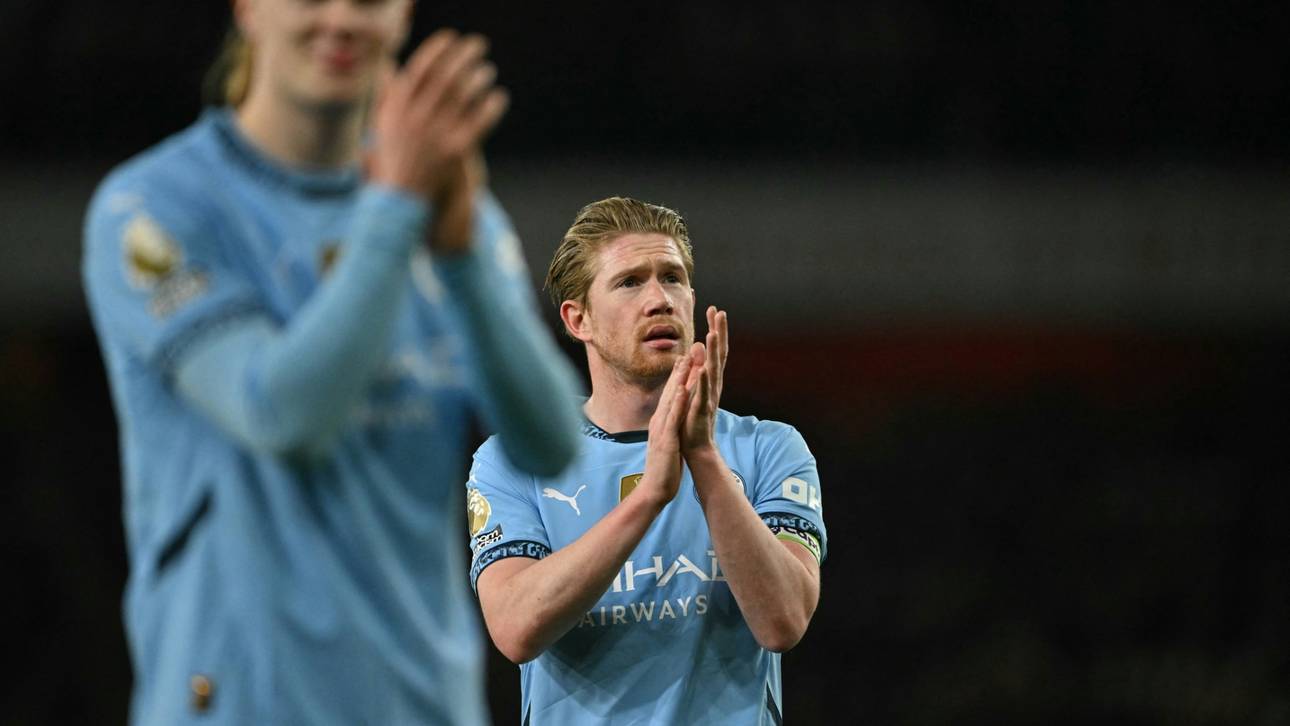 Nach zehn Jahren: De Bruyne kündigt Abschied von ManCity an