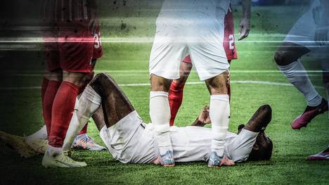 Marcus Thuram wird beim Spiel gegen den SC Freiburg durch seine Schwalbe negativ auffällig. Die Aktion stößt auf ordentlich Gegenwind. 