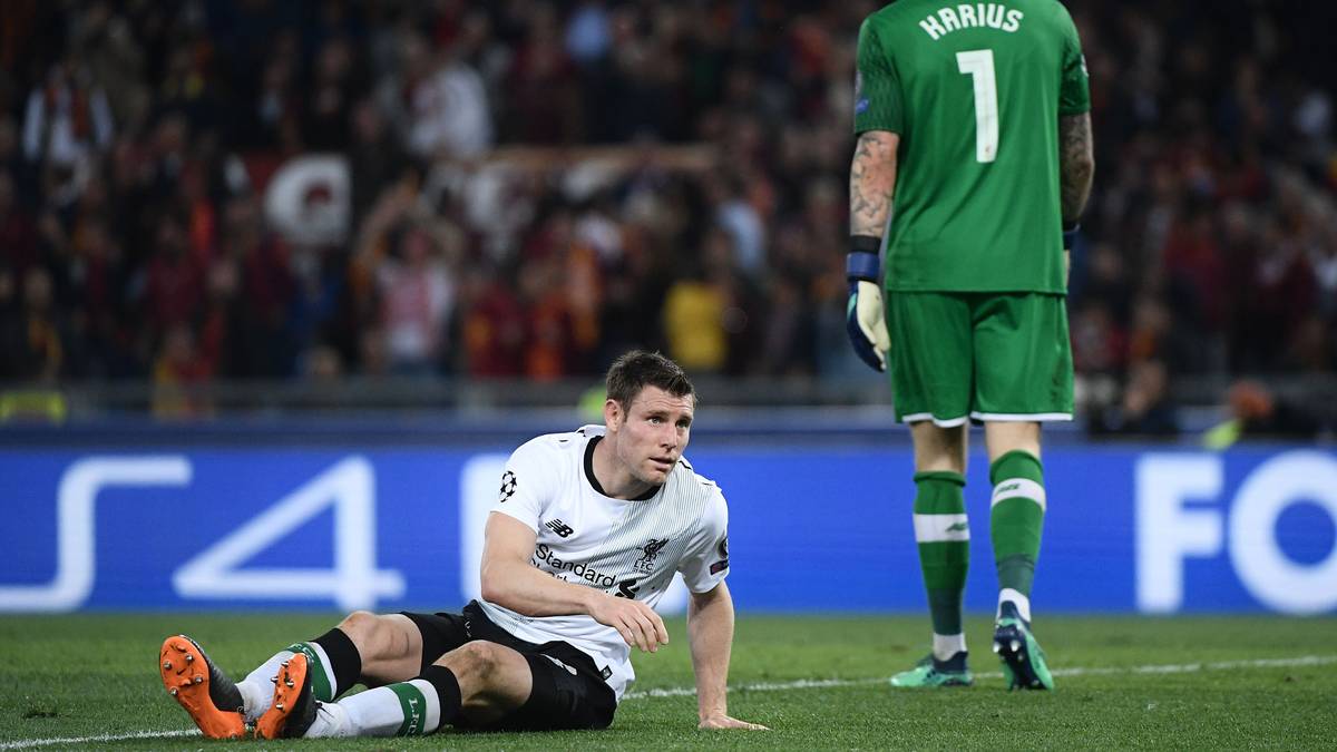 Gleicht die Roma durch ein Eigentor von James Milner aus. Der Liverpool-Kapitän wird dabei von Trent Alexander-Arnold aus kurzer Distanz im Gesicht getroffen