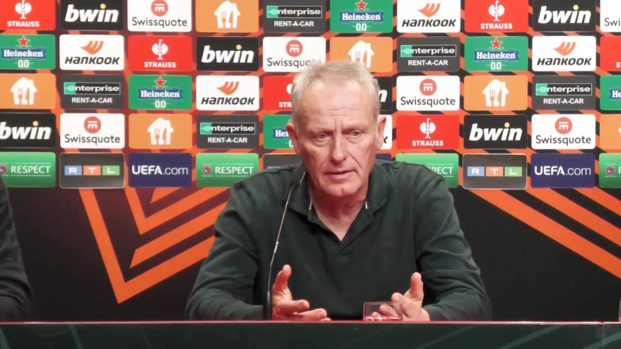 SC Freiburg: Christian Streich fordert mehr Seriosität vor Europa-League-Spiel