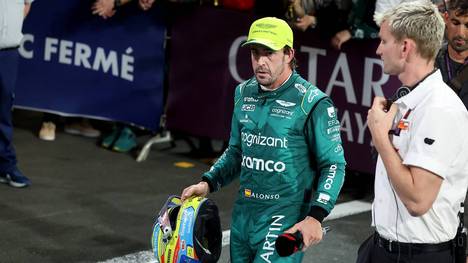 Formel-1-Pilot Fernando Alonso ist vom Podiums-Wirrwarr not amused