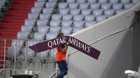 Qatar Airways ist Sponsor des FC Bayern