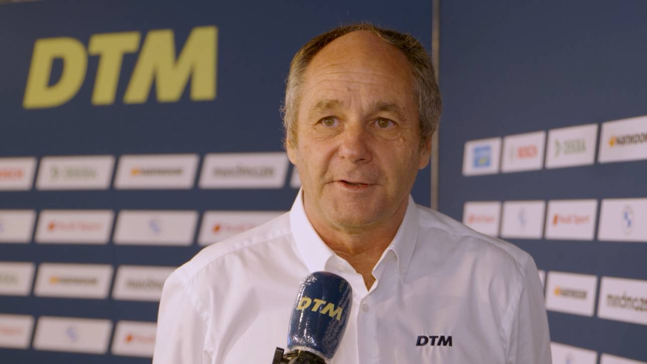 Hier verkündet Berger das Überleben der DTM