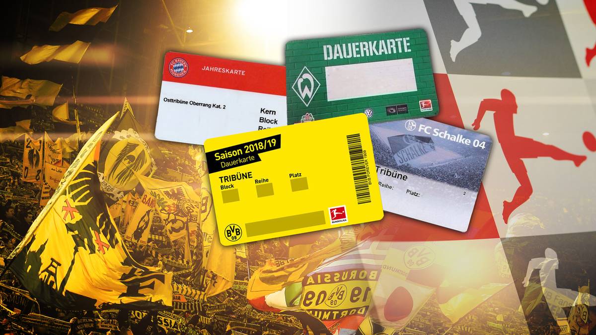 Dauerkarten für die Lieblings-Bundesliga-Mannschaft sind nicht nur sehr begehrt, sondern vor allem eines, nämlich teuer. SPORT1 zeigt im Ranking welche Vereine besonders viel von den Fans verlangen