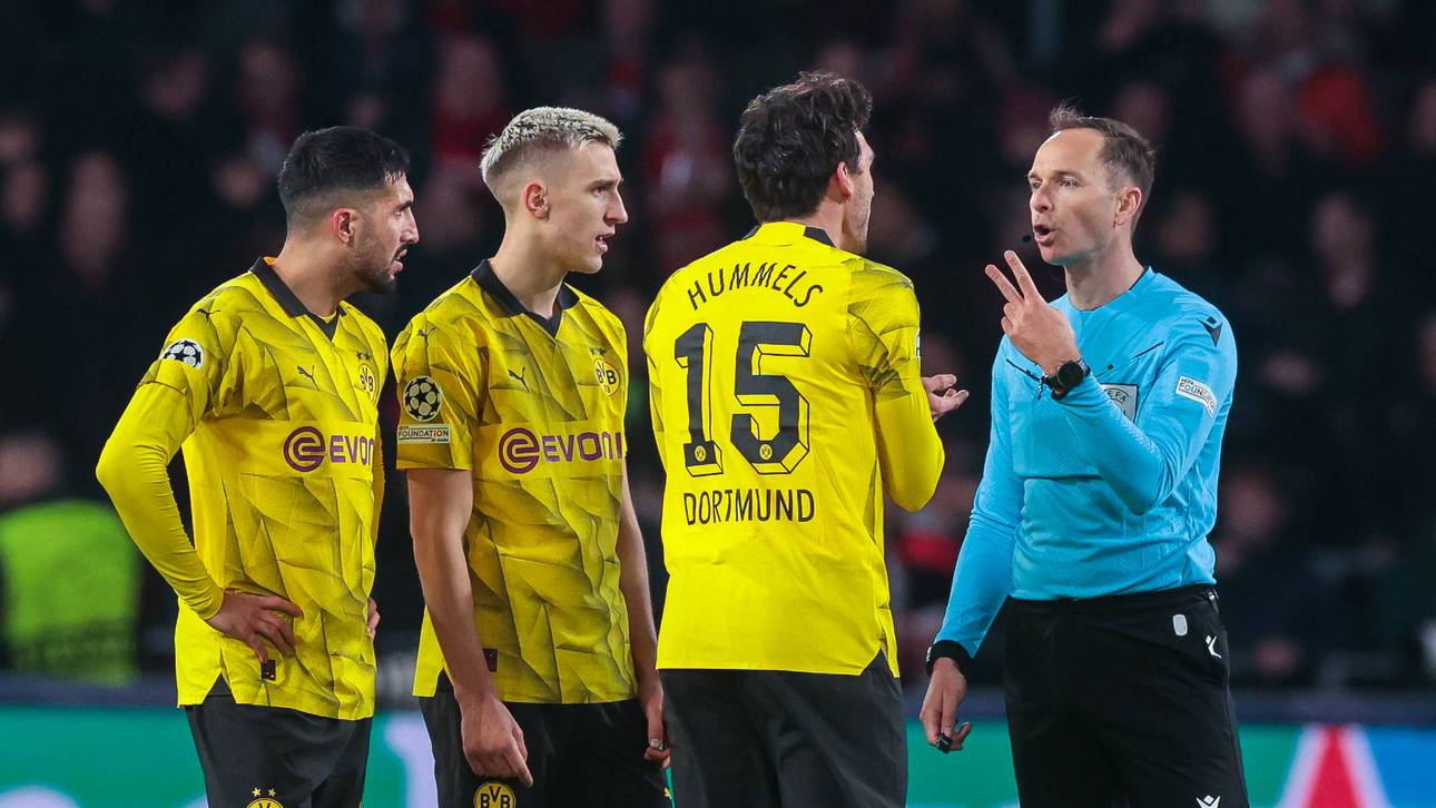 Mats Hummels traf zunächst den Ball