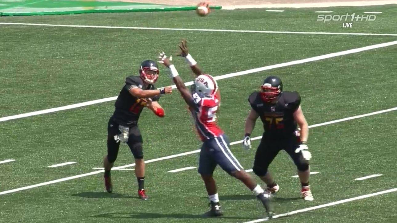 Football: Deutschland schlägt USA