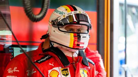 Sebastian Vettel startet nur von Platz 14 aus in den Belgien-GP