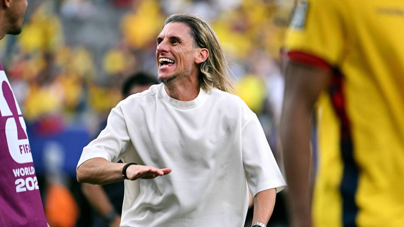 Ein Energiebündel: Ecuador-Trainer Sebastián Beccacece