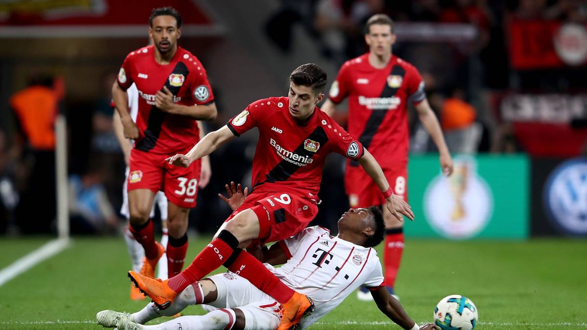 KAI HAVERTZ: Der 18 Jahre alte Youngster setzte mit seiner Unbekümmertheit in den ersten 45 Minuten den einen oder anderen gefährlichen Nadelstich in der Offensive - SPORT1-Note: 3,5