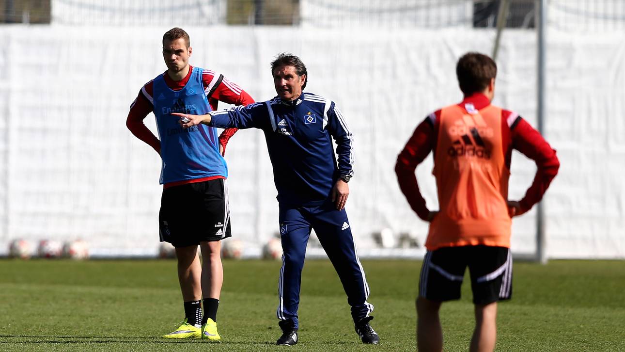 Labbadia beim HSV vorgestellt