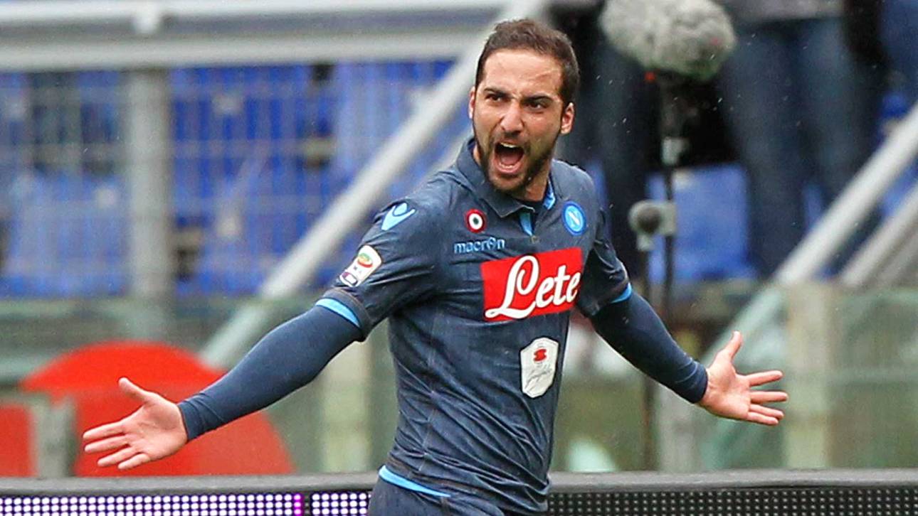 Gonzalo Higuain-SSC Neapel-Lazio Rom