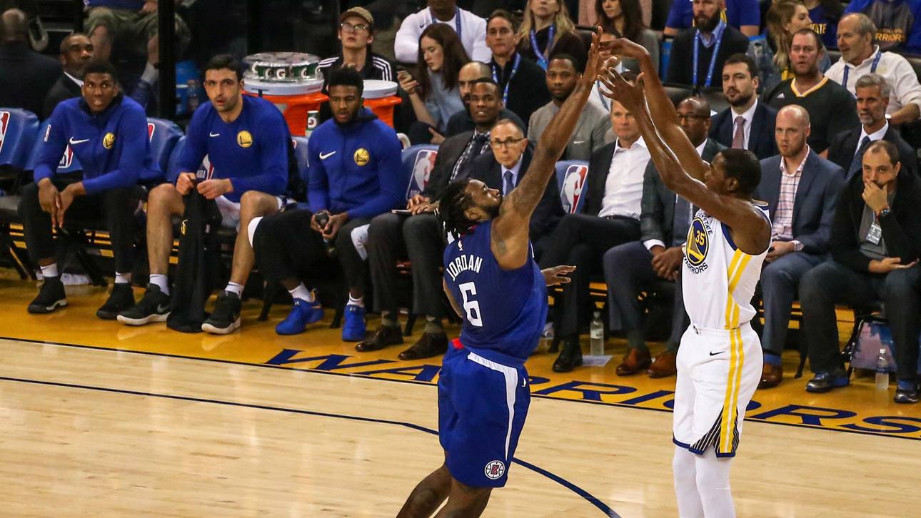 Durant historisch, Warriors patzen