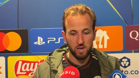 Harry Kane spricht nach dem Sieg gegen Eindhoven  über Jamal Musiala und sein Tor zur 1:0 Führung.
