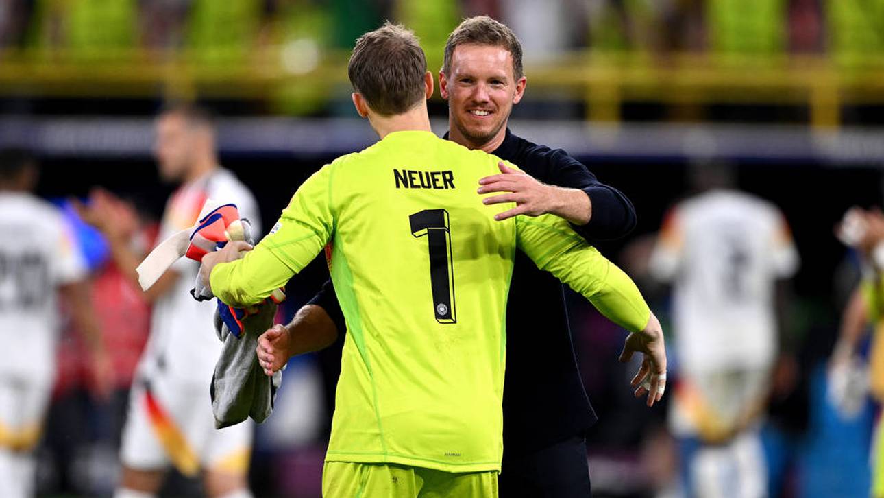 Manuel Neuer wieder im DFB-Trikot - das stellte laut Julian Nagelsmann lange keine Option dar