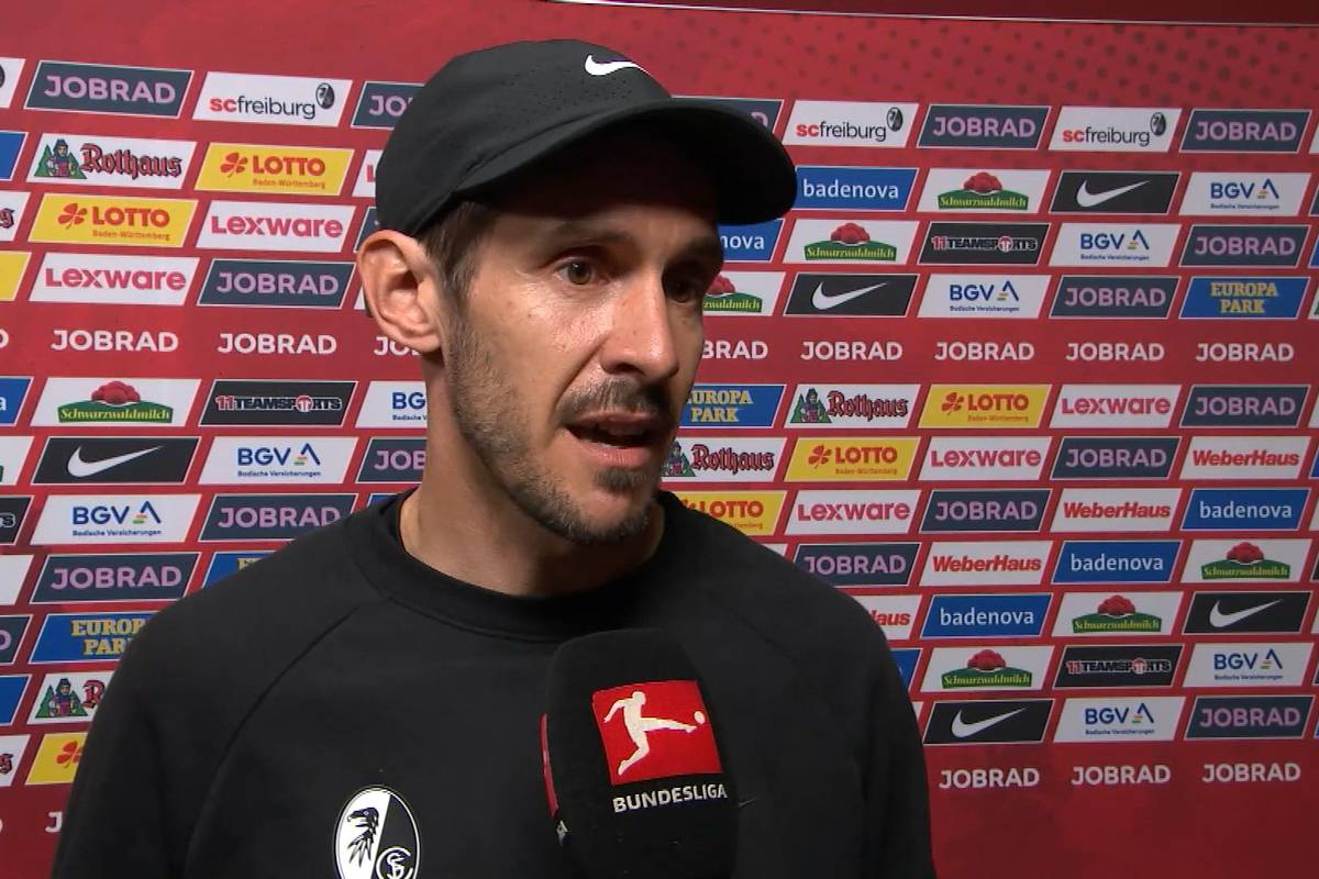 SC Freiburg-Trainer Julian Schuster spricht über seine erste Cheftrainer-Saison bei Freiburg und freut sich auf nächstes Jahr.