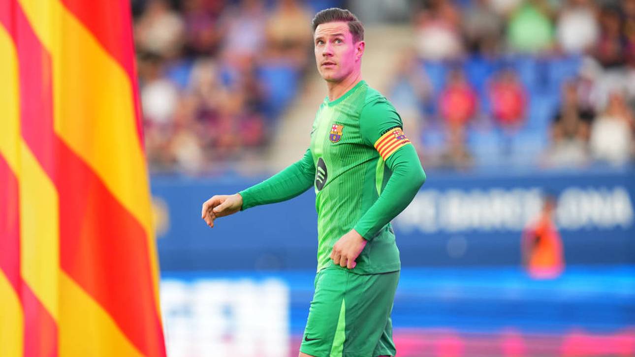 Marc-André ter Stegen war bei Barca kurzzeitig als Kapitän abgesetzt