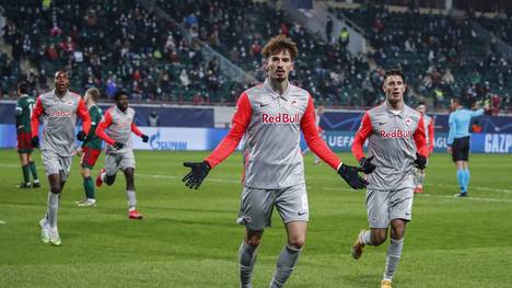 Mërgim Berisha schoss RB Salzburg gegen Lokomotive Moskau zum Sieg