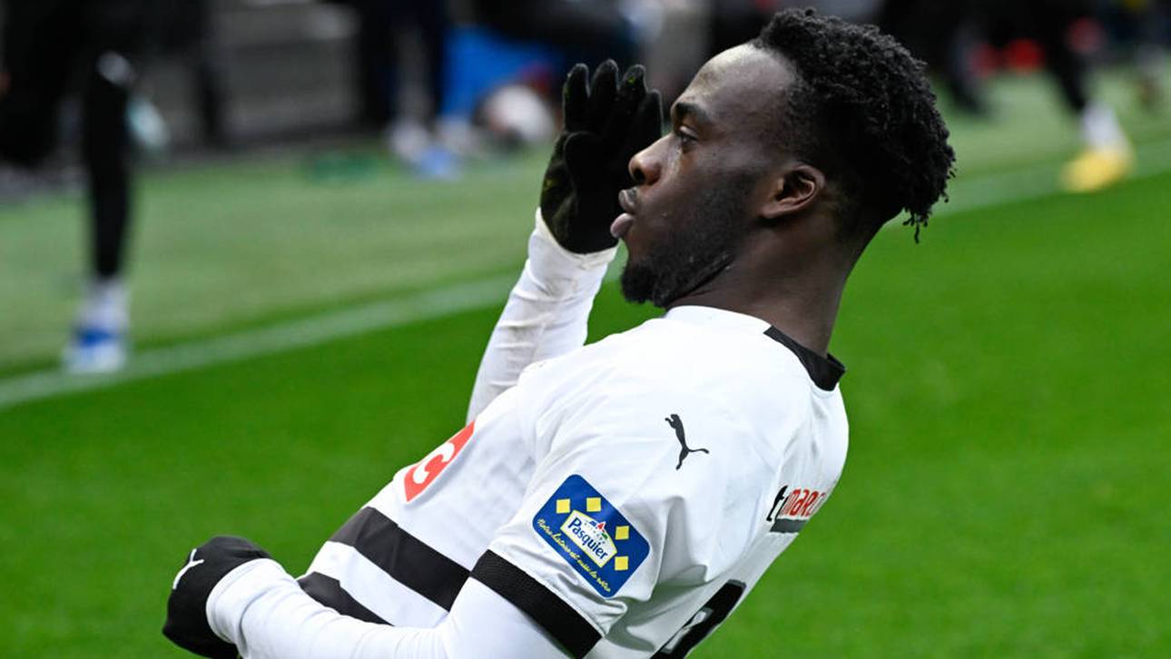 Arnaud Kalimuendo steht laut übereinstimmenden Medienberichten vor einem Wechsel zu Eintracht Frankfurt