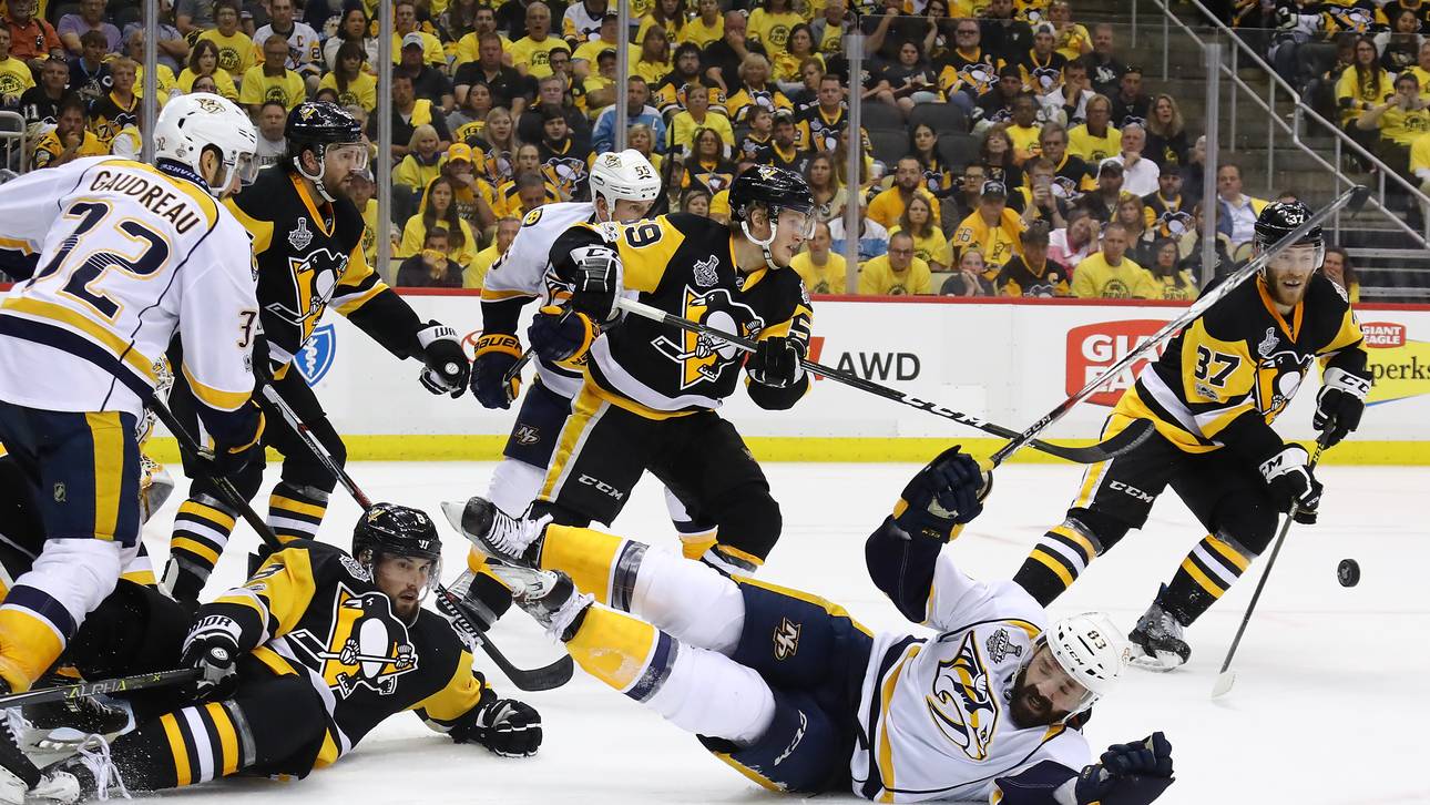 Finals: Penguins retten Auftaktsieg