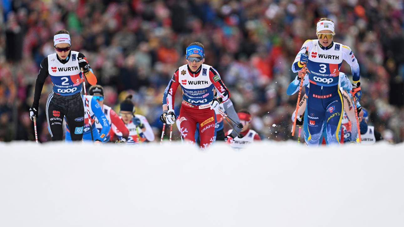 Deutsche Skilangläuferinnen holen WM-Bronze in der Staffel