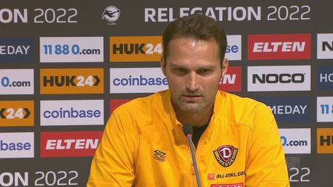 Die SG Dynamo Dresden ist nach nur einem Jahr wieder in die 3. Liga abgestiegen. Nach Schlusspfiff gingen die Spieler direkt in die Kabine und kamen nicht mehr raus. Trainer Capretti begründete die Situation.