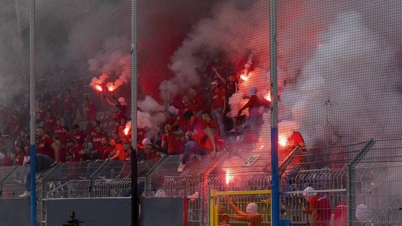 Ausschreitungen vor Pokal-Partie