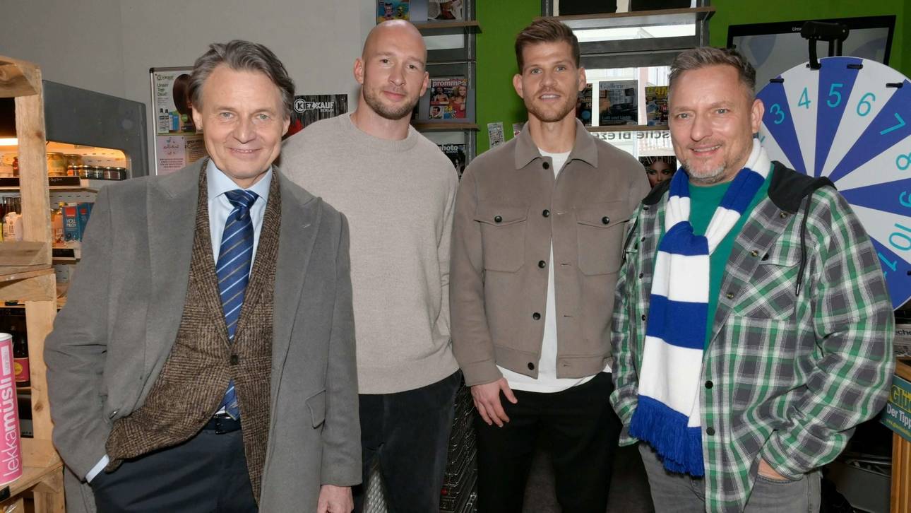 Hertha-Profis spielen bei GZSZ mit